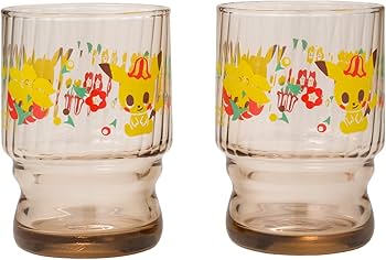 Amazon.co.jp: ポケモンセンターオリジナル 水飲みグラス(2個セット