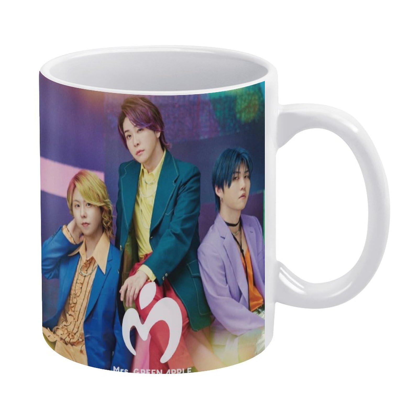 Amazon.co.jp: ミセス・グリーン・アップル マグカップ コップ 陶器