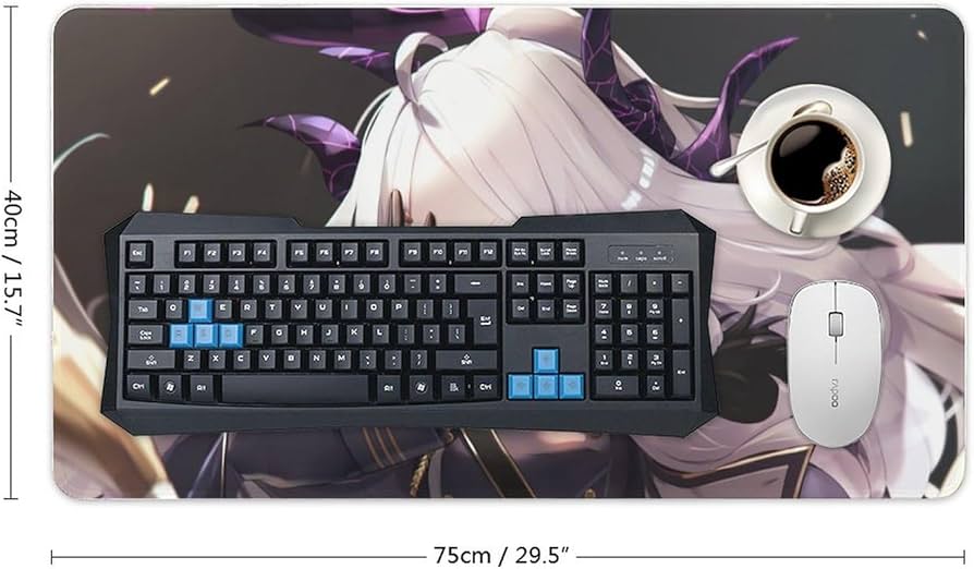 Amazon.co.jp: デスクマット キーボードパッド ブルーアーカイブ