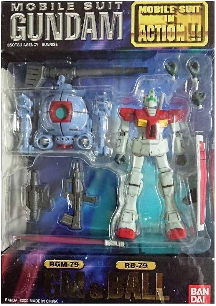 Amazon | TAMASHII NATIONS MS IN ACTION !! ジム&RB-79 ボール RGM-79