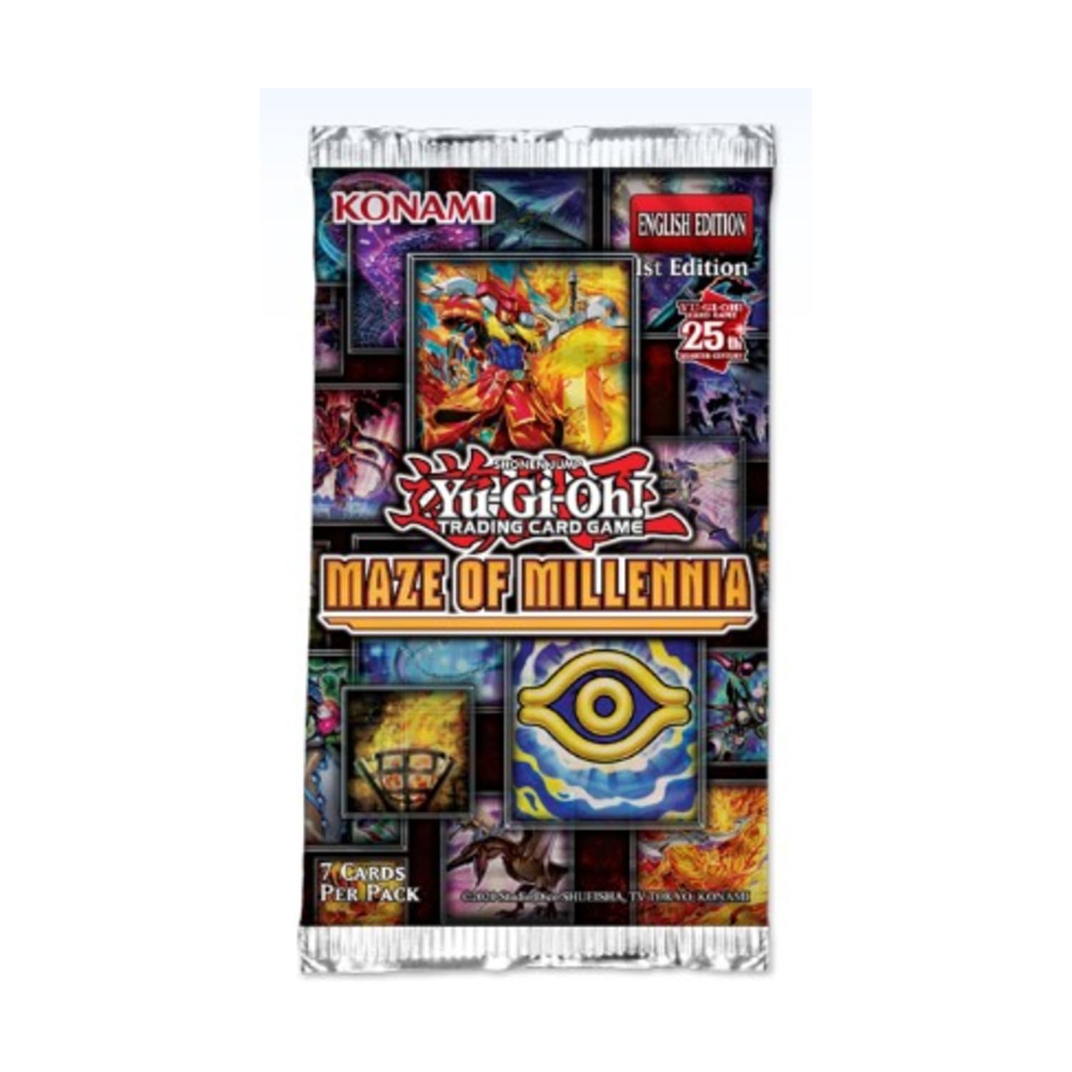 Amazon.com: YuGiOh Trading Card Game Maze of Millennia Booster