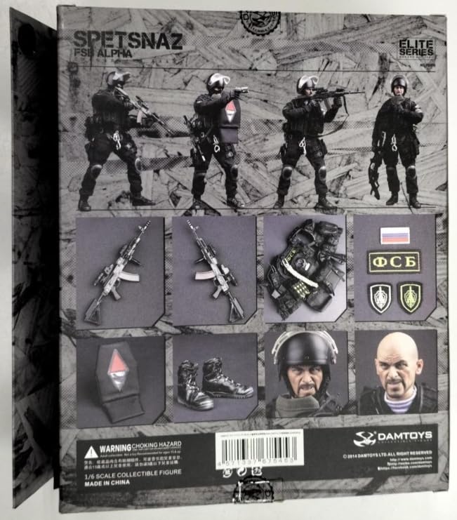 Amazon.co.jp: DAMTOYS エリートシリーズ 1/6 SPETSNAZ FSB ALPHA