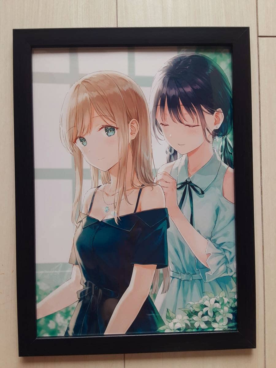 Amazon.co.jp: Hiten先生 版画展・額装済・A4サイズ・・イラストボード