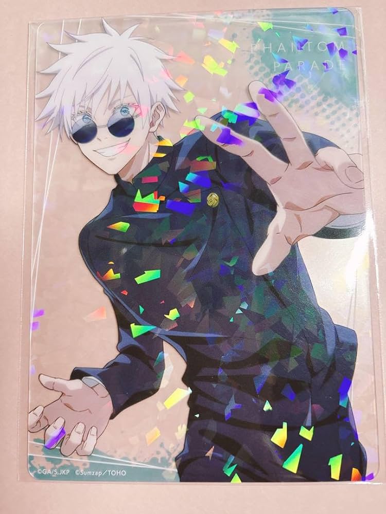 Amazon.co.jp: 呪廻 五条悟 クリアカード ファントムパレード 幻影夜行