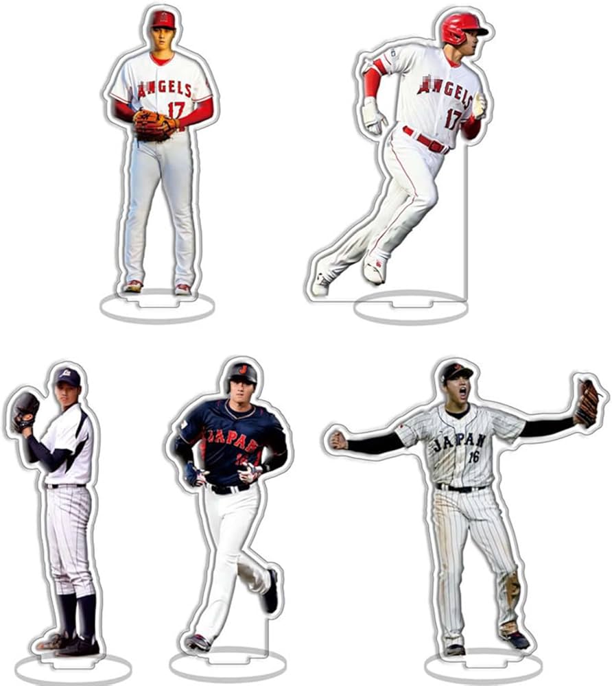 Amazon.co.jp: 大谷翔平 アクリルスタンド 5個セット アクスタ