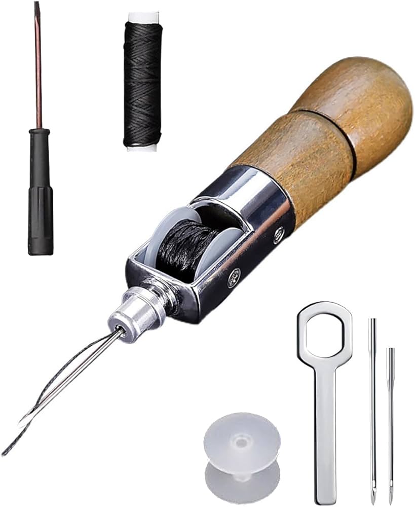 Amazon.co.jp: BTtime レザークラフト ハンドミシン スピーディー