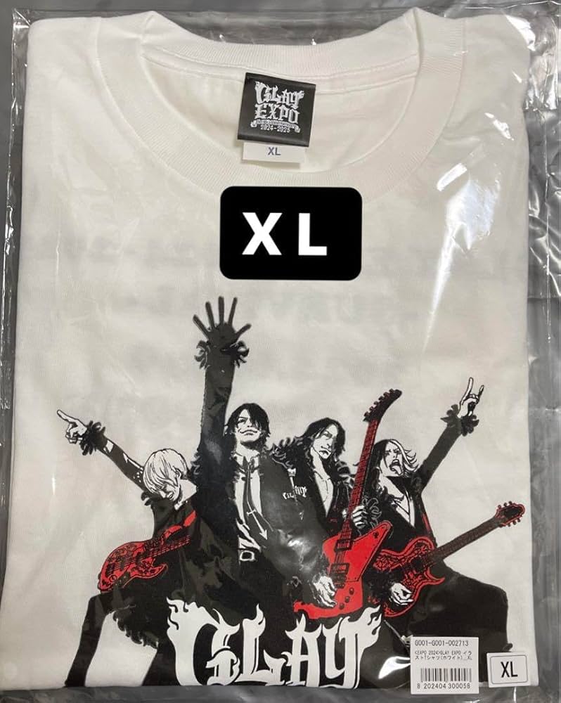 Amazon.co.jp: GLAY EXPO イラストTシャツ(ホワイト) XLサイズ 尾田