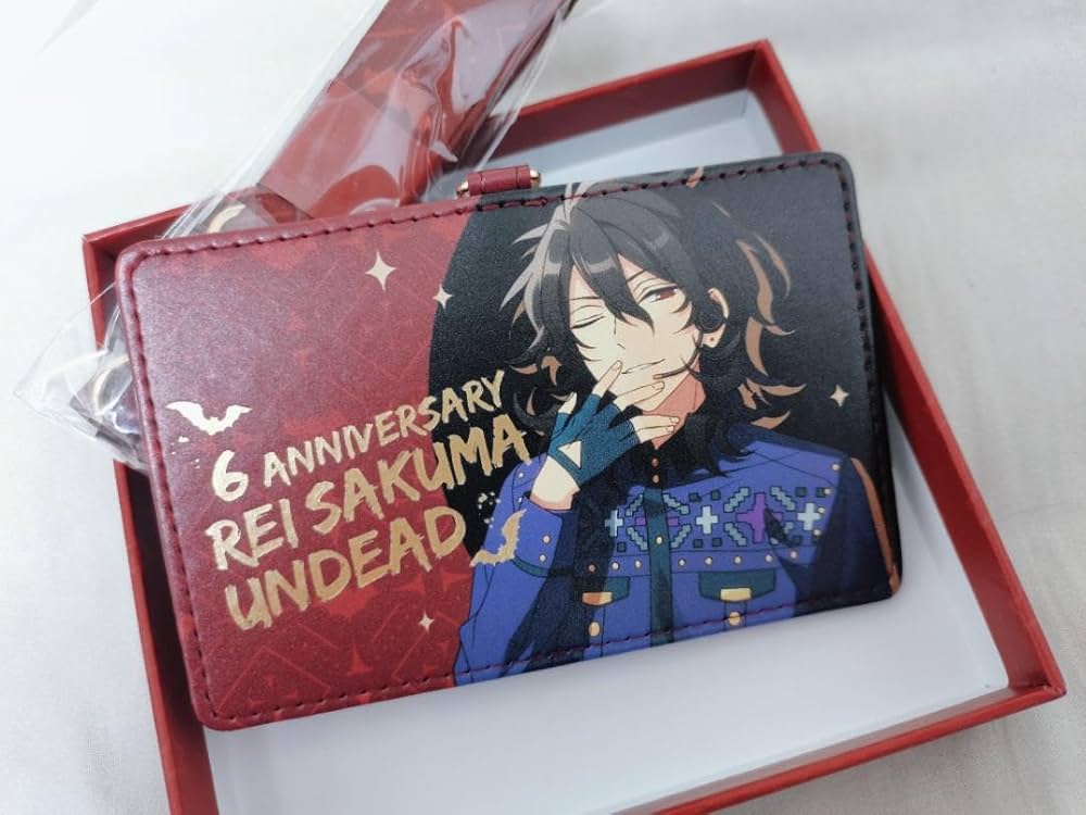 Amazon.co.jp: あんスタ 朔間零 中国 6周年 パスケース 記念ケース