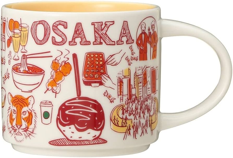 Amazon.com: Starbucks JAPAN Osaka Been There Series Across the