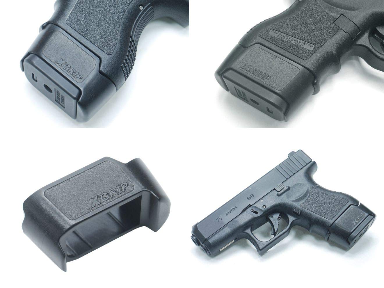 Amazon | GUARDER グロック G26/G27用 G19/G23マガジンスペーサー