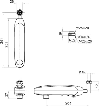 Amazon | SANEI(サンエイ) 自動水栓パイプ EA100-60X-16 | 洗濯機用水