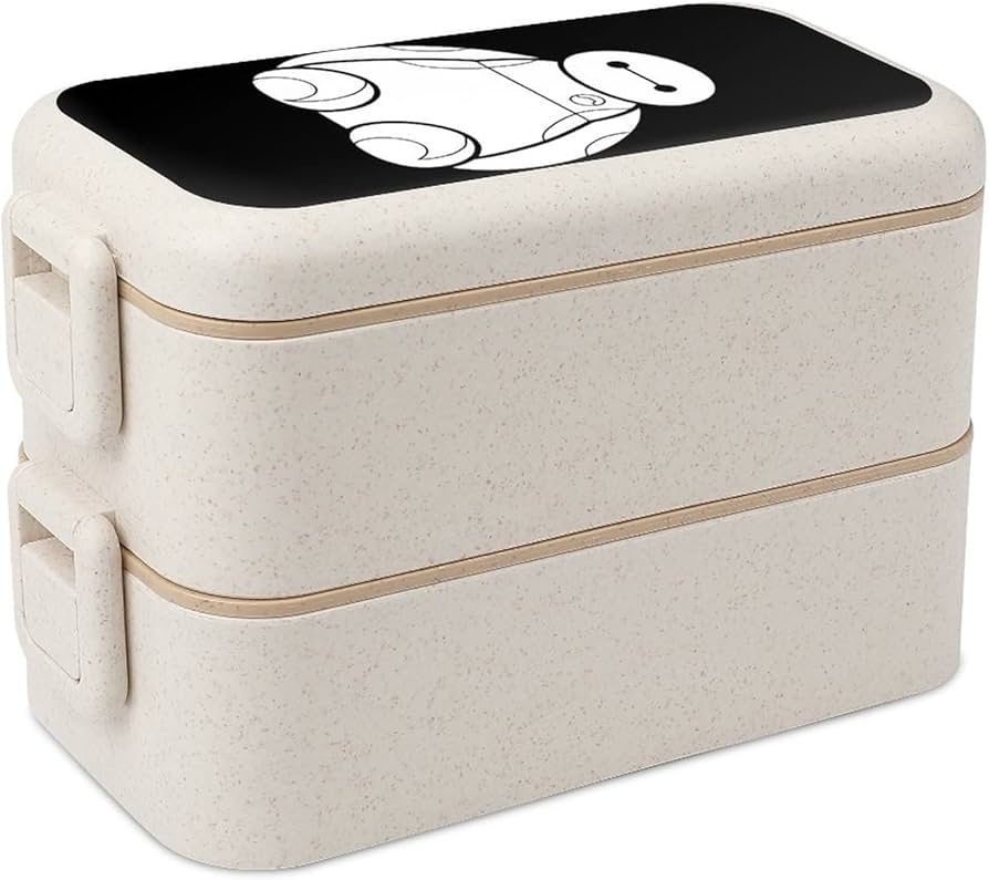 Amazon | ベイマックス 弁当箱 ランチボックス 2段抗菌ふんわり盛れる