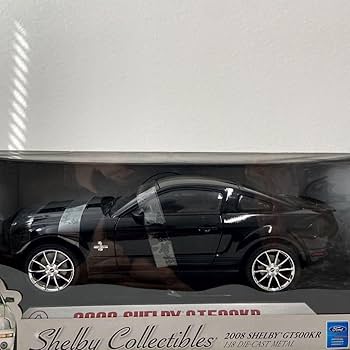 Amazon | Shelby Collectibles 1/18 GT500KR 2008年 Black COBRA