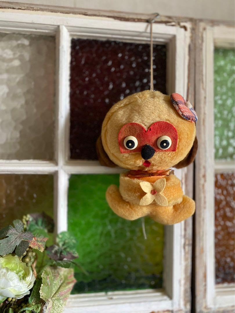 Amazon | たぬき オルゴール 昭和レトロ ぬいぐるみ インテリア 当時物