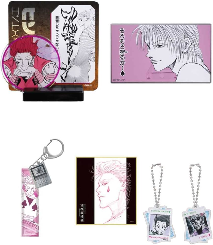 Amazon.co.jp: 冨樫義博展 HUNTER×HUNTER ヒソカ 5点セット 色紙