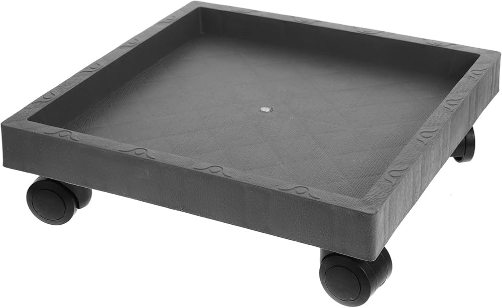 Amazon.co.jp: NUOLUX 植木鉢台 鉢置き台 鉢 受け皿 四角 キャスター