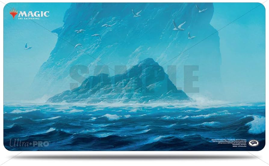 Amazon | MTGプレイマット(通常サイズ) アンステイブル/基本土地/島