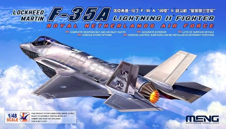 Amazon | モンモデル 1/48 オランダ王立空軍 F-35A ライトニング II