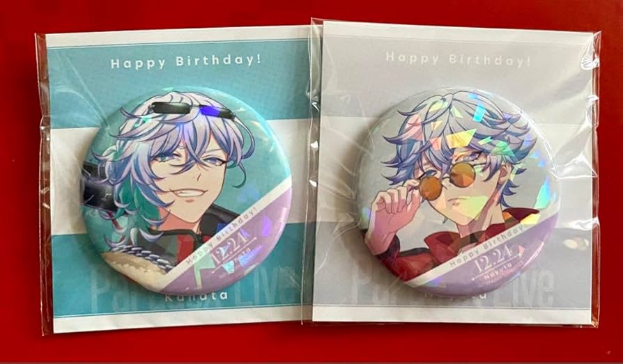 パラライ バースデー2024 缶バッジ cozmez 珂波汰 那由汰 パラライ