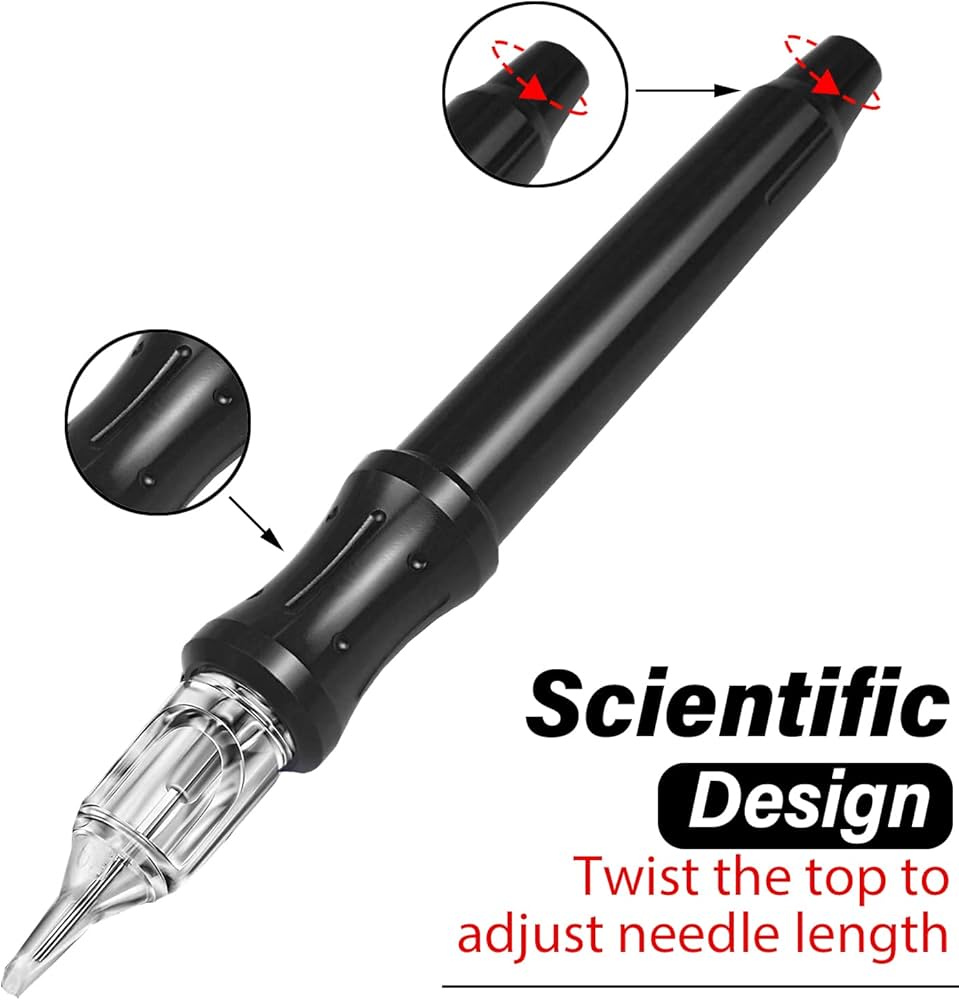 Amazon.co.jp: CHIITEK 手動タトゥーツール DIY タトゥースターター