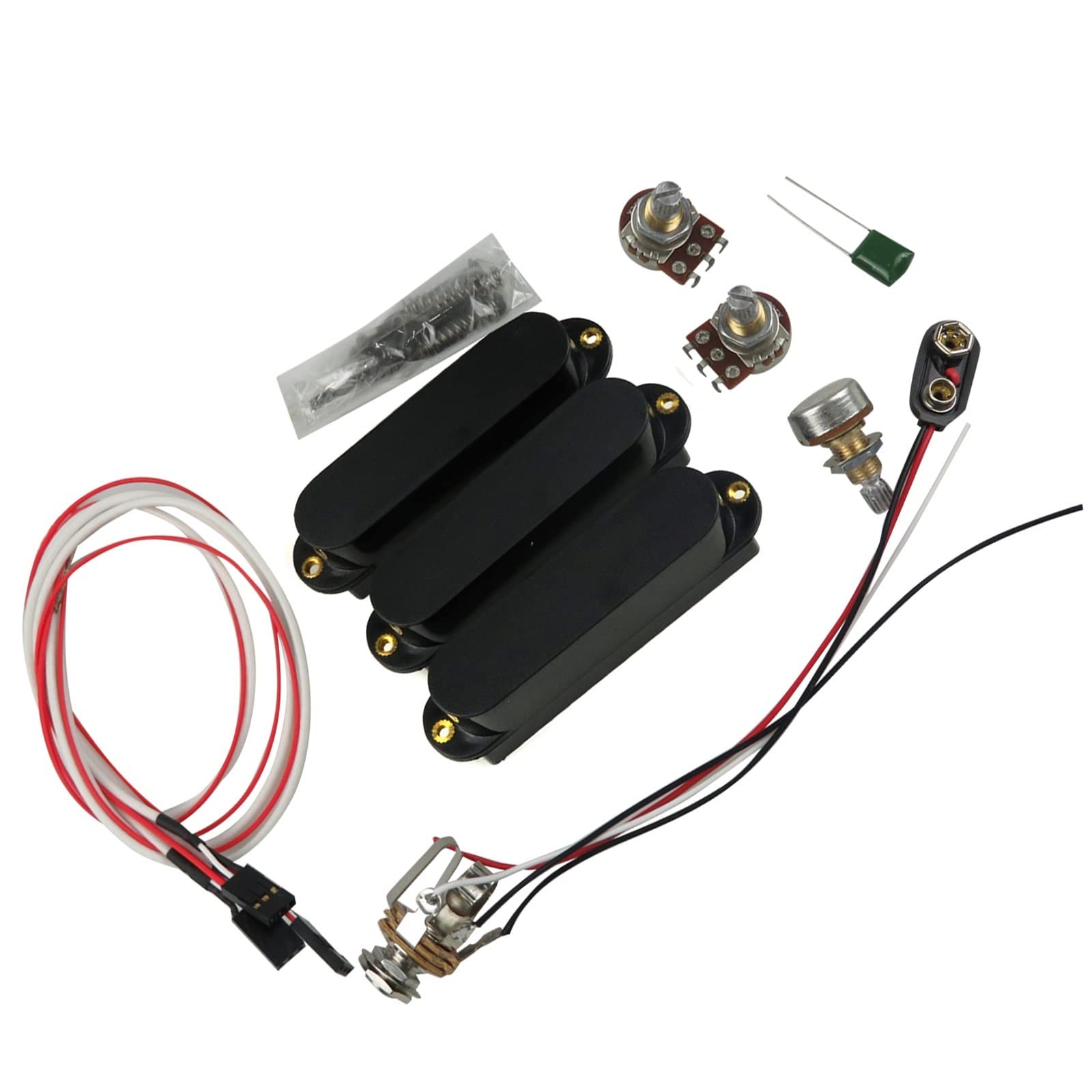 Amazon.co.jp: ギターピックアップシングルコイルアクティブ