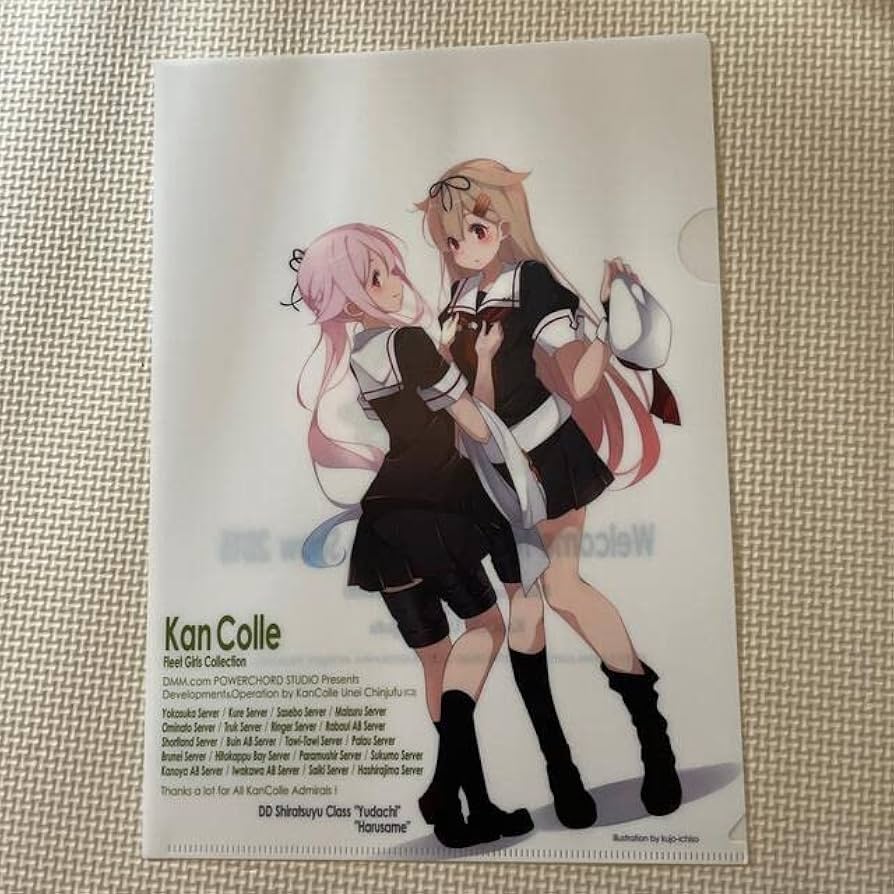 Amazon.co.jp: 艦これ 春雨夕立 クリアファイル 東京ゲームショウ2015