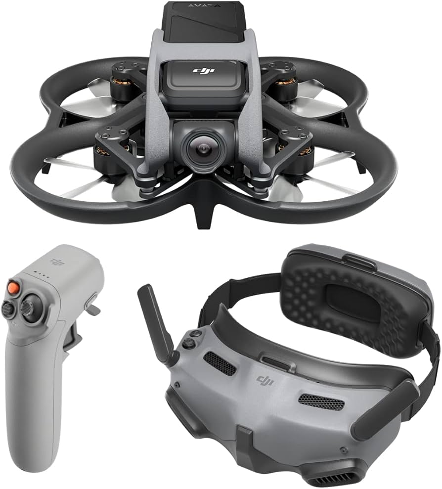 DJI Avata Explorer Combo, FPV Drone with Camera 4K, Super-Wide 155