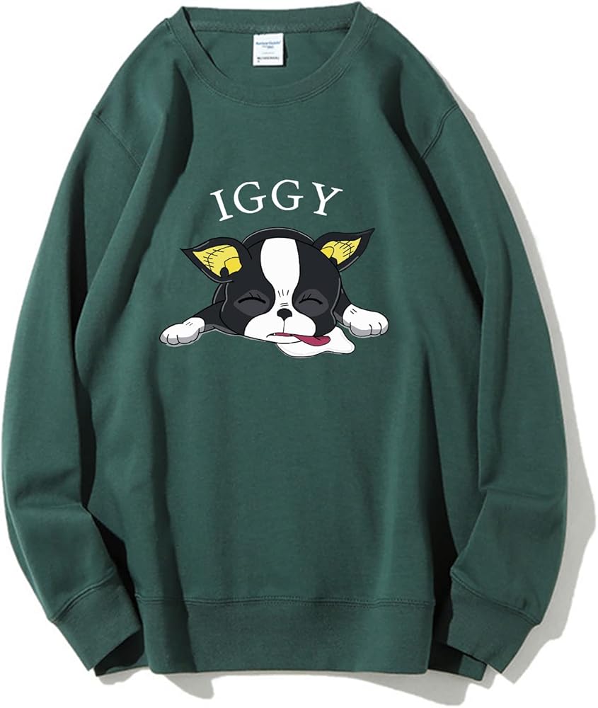 Amazon.co.jp: ジョジョの奇妙な冒険 パーカー イギー プルオーバー