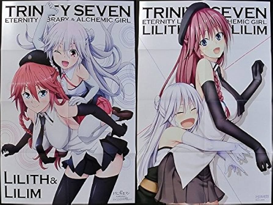 Amazon.co.jp: トリニティセブン 特大ポスター 浅見リリス リリム 7人