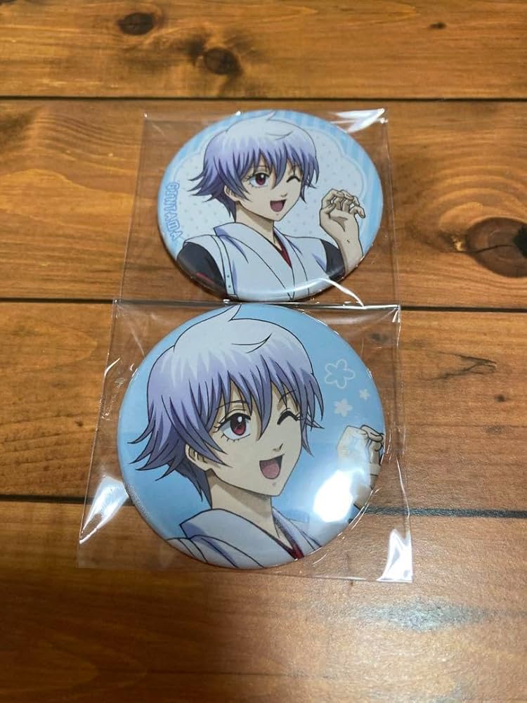 Amazon.co.jp: 銀魂 坂田銀子 AGF 缶バッジ セット : ホビー