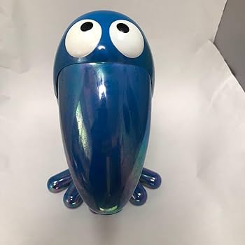 Amazon.co.jp: キョロちゃん チョコボール入れ メタルブルー : ホーム