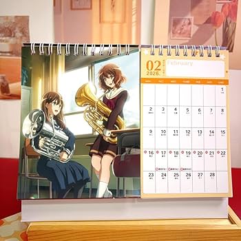 Amazon | 響け！ユーフォニアム 卓上カレンダー 2026-2027 年版 月間