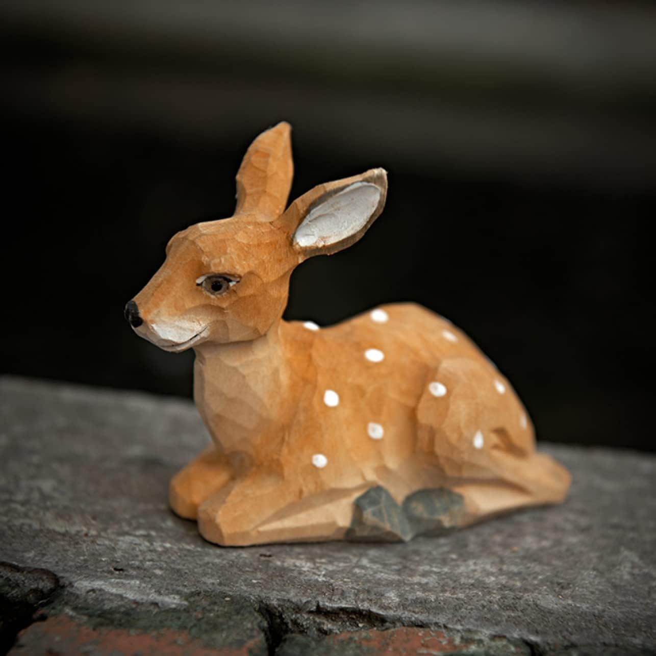 Amazon.co.jp: 可愛い置物 鹿 フィギュア ミニチュア おもしろい置物