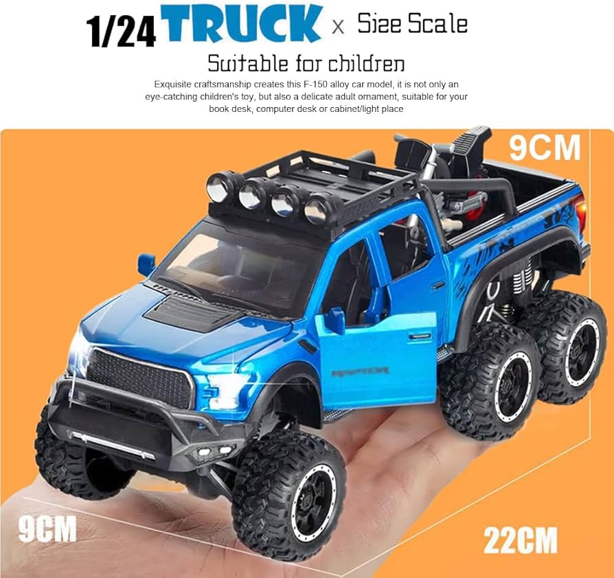 Amazon.co.jp: chengchuang 青いトラック おもちゃ ピックアップ