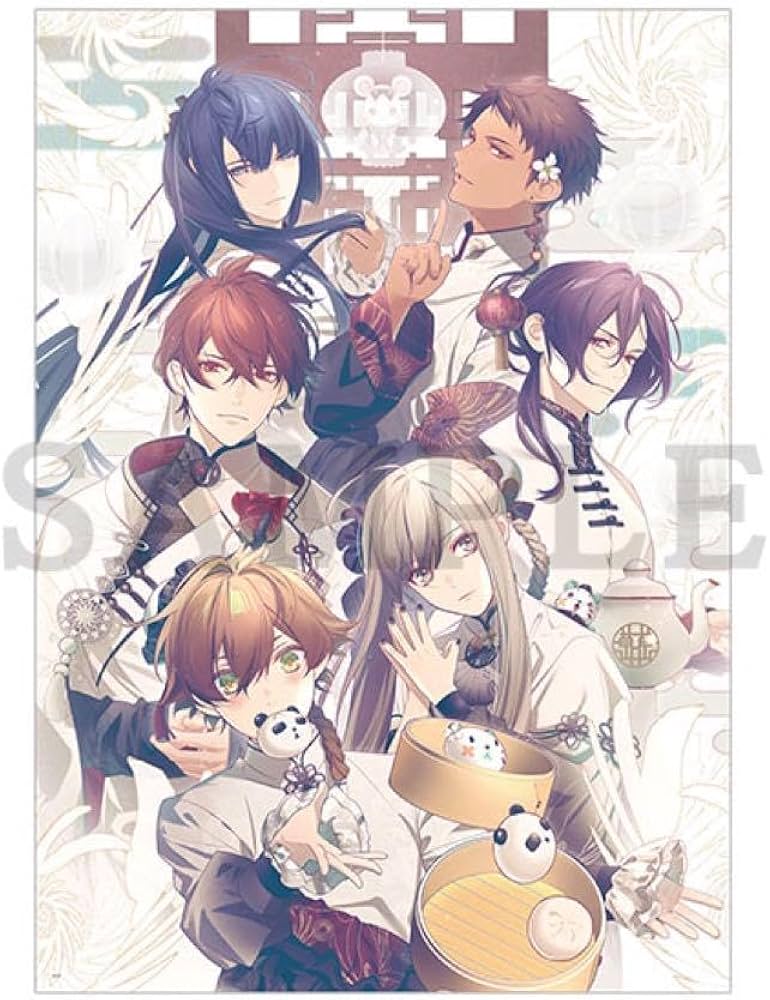 Amazon.co.jp: オランピアソワレ 布ポスター 朱砂 璃空 玄葉 縁 時貞