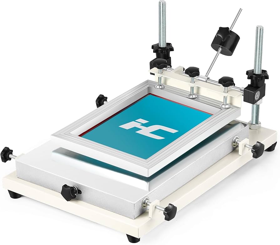 Amazon.co.jp: Hanchen シルクスクリーン印刷機 高精度 SMT 32*44cm