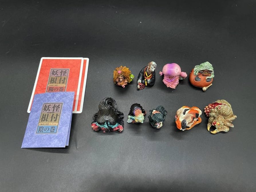 Amazon | 海洋堂FURUTA製菓 妖怪根付 百鬼夜行妖怪コレクション 陰の巻