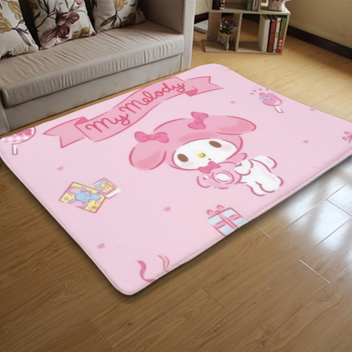 Amazon | クロミ ちゃん マイメロディ カーペット 絨毯 ラグマット