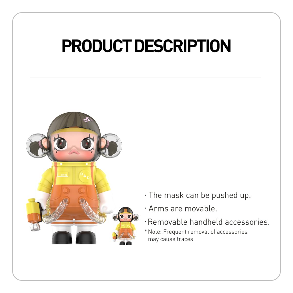 Amazon.co.jp: POP MART MEGA コレクション 400％+100％ SPACE MOLLY