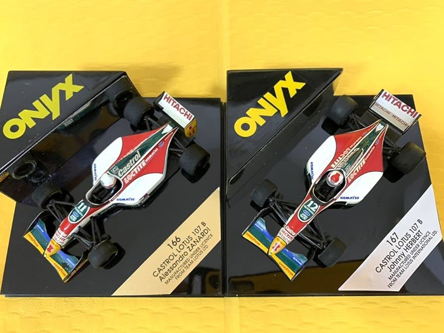 ONYX ロータスCARTER 166 1/43 スケール ONYX ロータスCARTER 166 1/43