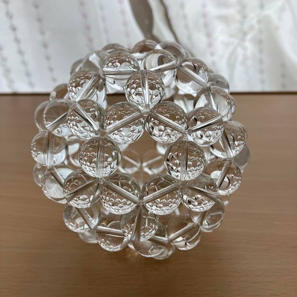 Amazon.co.jp: 神聖幾何学 フラーレン 水晶14ミリ玉使用 : 文房具
