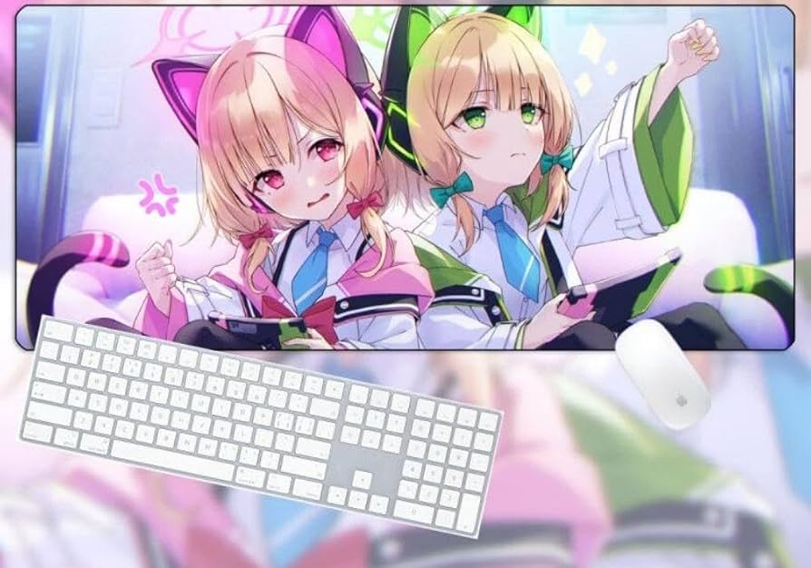 Amazon.co.jp: 才羽モモイ マウスパッド 才羽ミドリ ゲーミングマウス