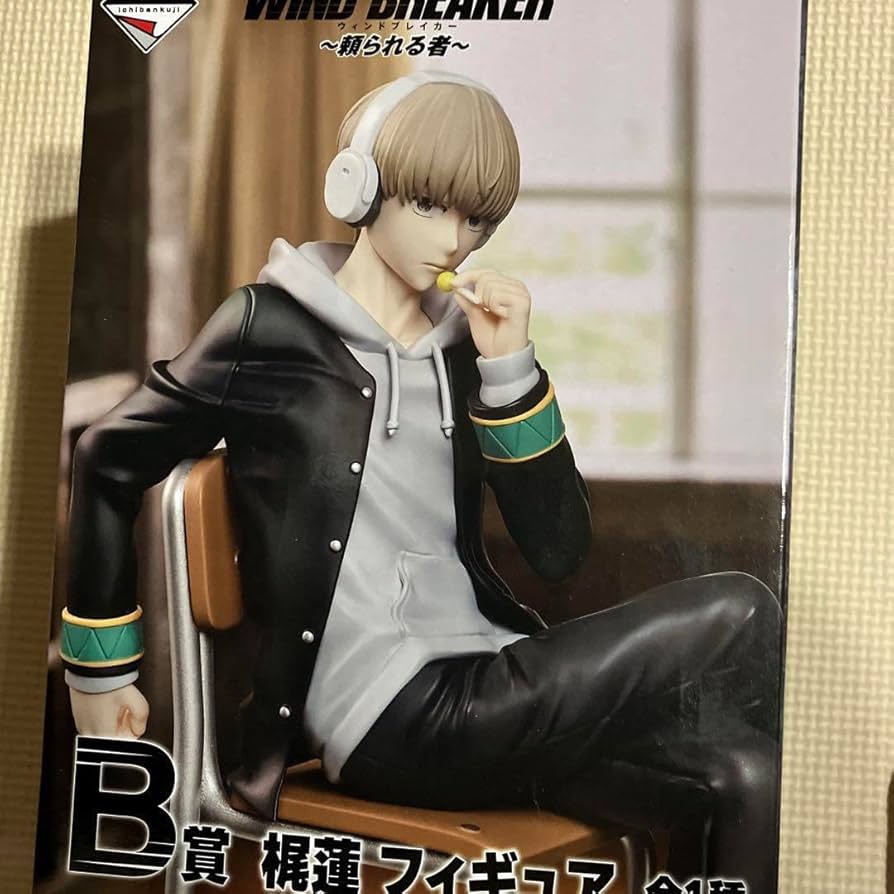 Amazon | ウィンドブレーカー 一番くじ B賞 梶蓮 フィギュア