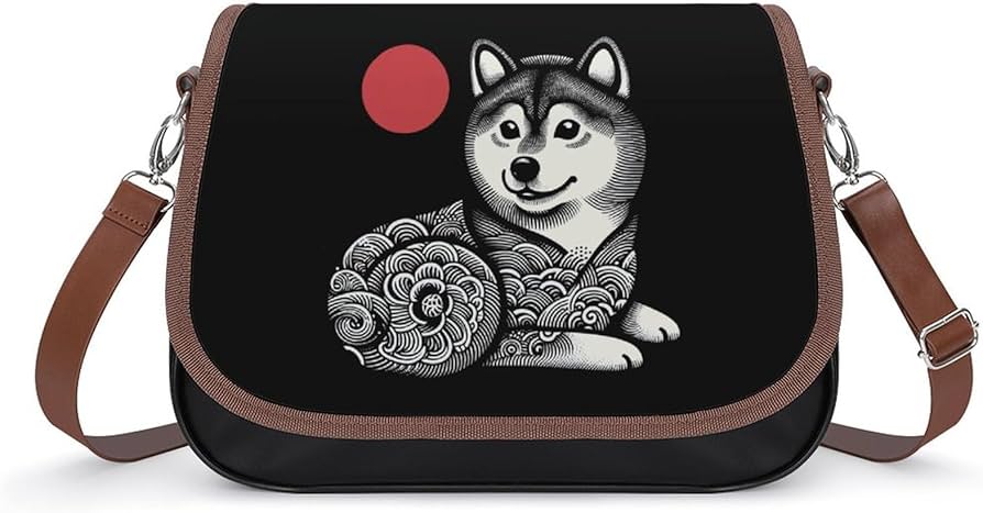 Amazon.co.jp: ショルダーバッグ 柴犬 いぬ 犬柄 日本 ワンショルダー