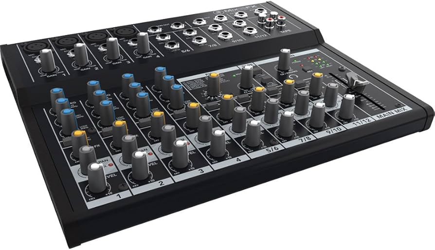 Amazon.com: Mackie Mix Series Mix12FX 12-Channel Compact Mixer