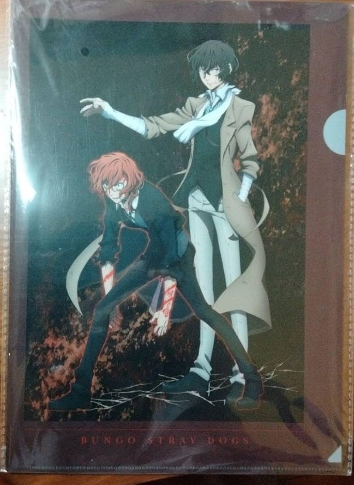 文豪ストレイドッグス 太宰治 中原中也 クリアファイル 15歳 10枚 文豪