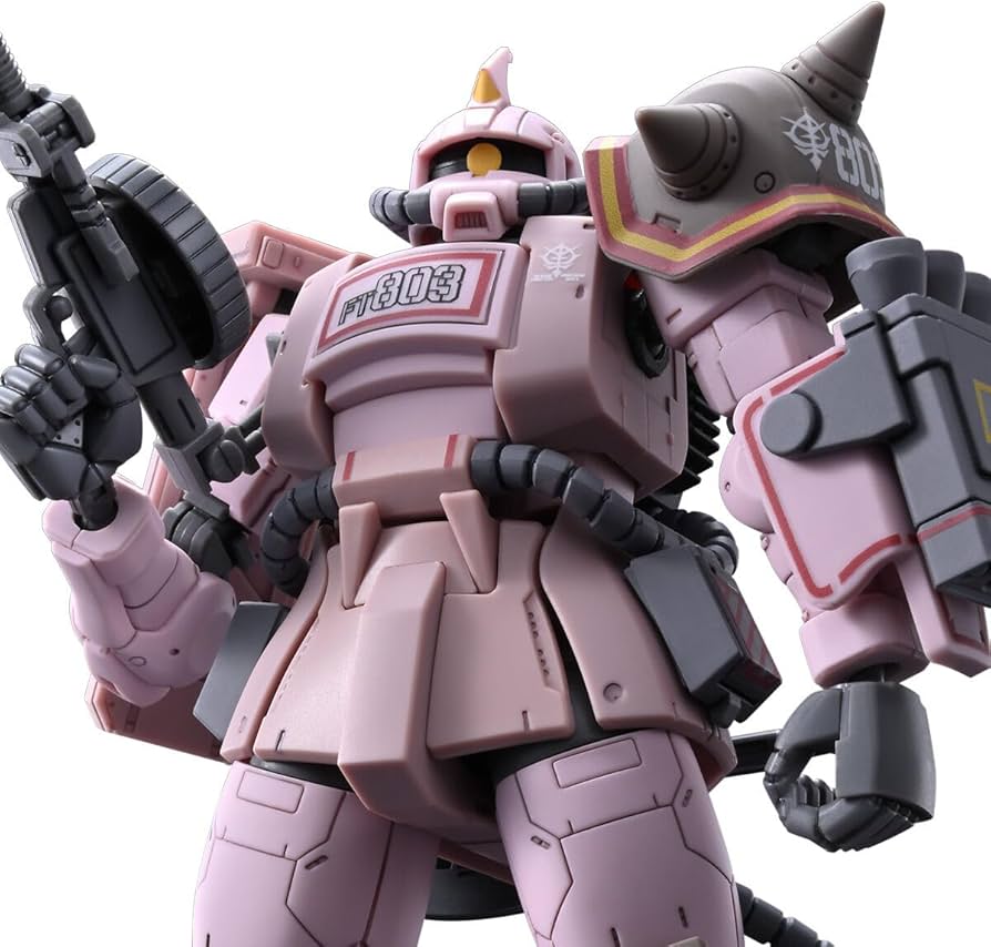 Amazon | HG 1/144 ザク・デザートタイプ ピンクパンサー隊機 色分け
