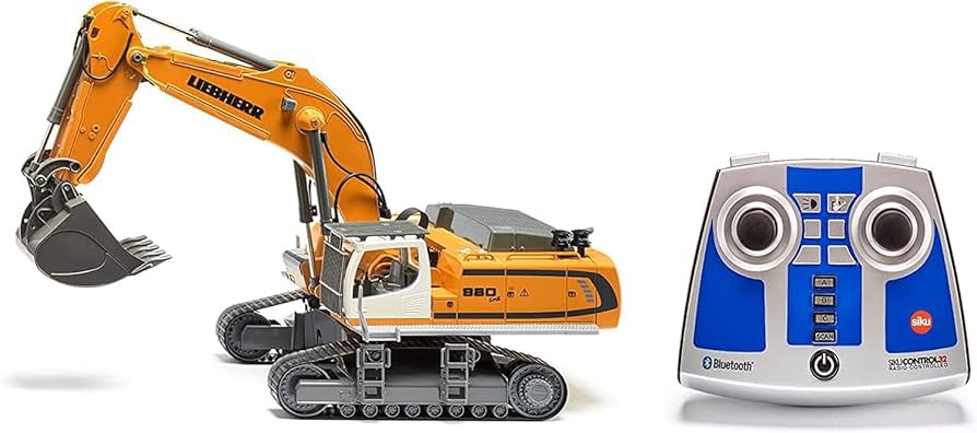 siku 6740, Liebherr R980 SME Crawler Excavator, Remote Control, 1
