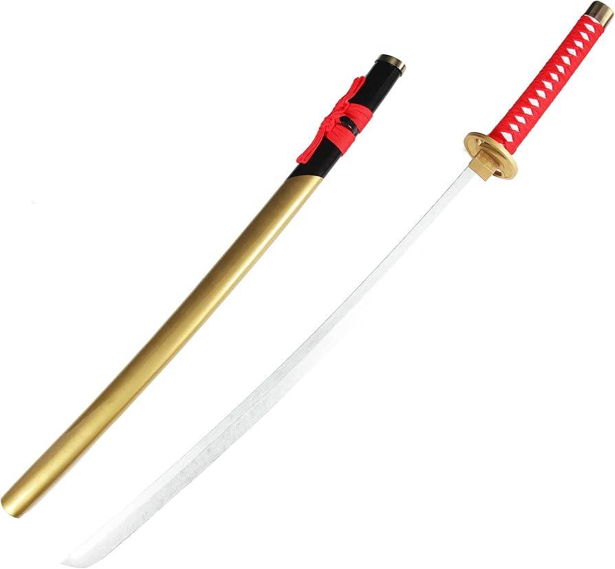 Amazon | 模造刀 木 日本刀 へし切長谷部 104cm 打刀 おもちゃ 時代劇