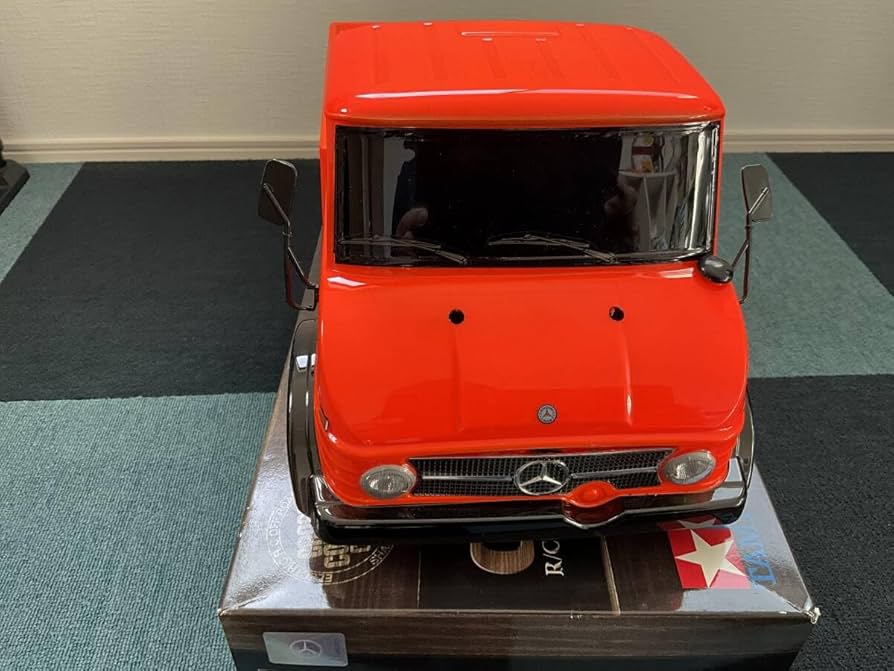 Amazon | 組立済 塗装済み 1/10 タミヤ ベンツ ウニモグ406